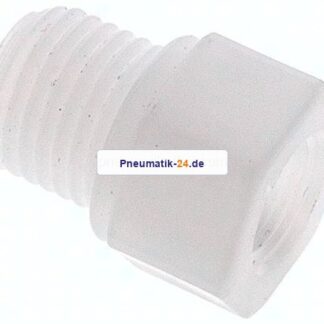 Reduziernippel G 1/4"(AG)-G 1/8"(IG), Polypropylen