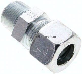Gerade Schneidringverschr. NPT 3/4"-20 S (M30x2), Stahl verzinkt