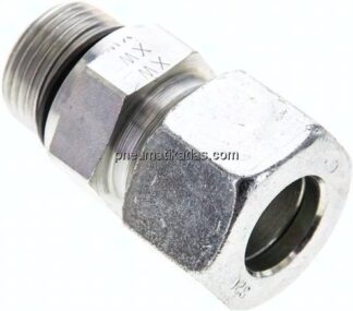 Gerade Schneidringverschr. M 27x2-20 S (M30x2), Stahl verzinkt