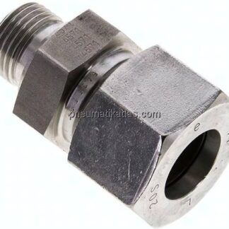 Gerade Schneidringverschr. G 1/2"-20 S (M30x2), 1.4571