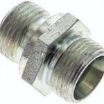 Gerade Schneidringverschr. G 1/2"-15 L (M22x1,5), ohne Mutter & Schneidring, Stahl verzinkt
