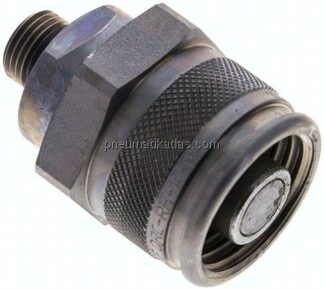 Hydraulik-Rohrleitungskupplung, Stecker Baugr.2, 10 L (M16x1,5)