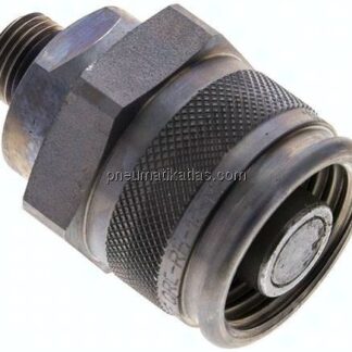 Hydraulik-Rohrleitungskupplung, Stecker Baugr.2, 10 L (M16x1,5)