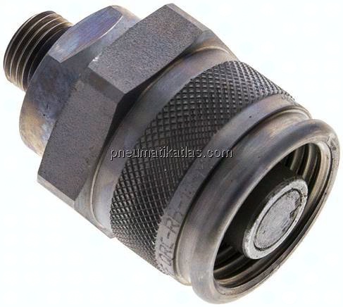 Hydraulik-Rohrleitungskupplung, Stecker Baugr.2, 10 L (M16x1,5)