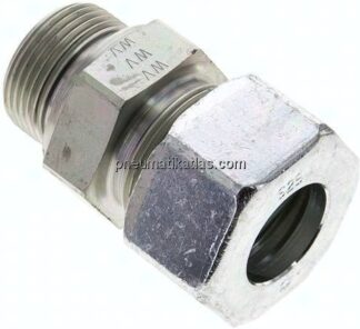 Gerade Schneidringverschr. M 33x2-25 S (M36x2), Stahl verzinkt