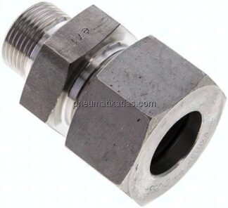 Gerade Schneidringverschr. G 3/4"-25 S (M36x2), 1.4571