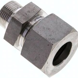 Gerade Schneidringverschr. G 3/4"-25 S (M36x2), 1.4571