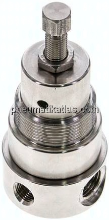 Druckregler, 1.4404, G 1/4", 0,1 - 1,5bar (Standard)