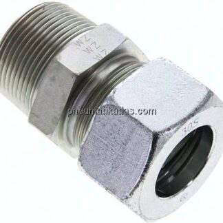 Gerade Schneidringverschr. NPT 1-1/4"-30 S (M42x2), Stahl verzinkt
