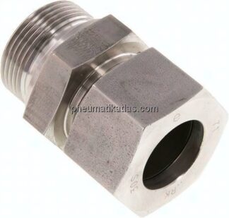 Gerade Schneidringverschr. G 1-1/4"-30 S (M42x2), 1.4571