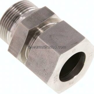 Gerade Schneidringverschr. G 1-1/4"-30 S (M42x2), 1.4571