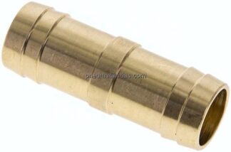 Schlauchverbindungsrohr 16 (5/8")mm-16 (5/8")mm, Messing