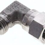 90°-Einschraubwinkel, UNF 9/16"-18 (JIC), V4A