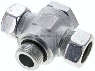T-Schwenkverschraubung G 1"-28 L (M36x2), Stahl verzinkt