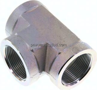 Hochdruck T-Stück G 1-1/2" (IG), Stahl verzinkt