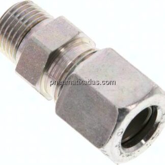 Gerade Schneidringverschr. R 1/8"-8 LL (M12x1), Stahl verzinkt
