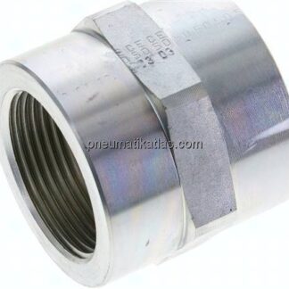 Hochdruck-Muffe G 1-1/4"-G 1-1/4", Stahl verzinkt