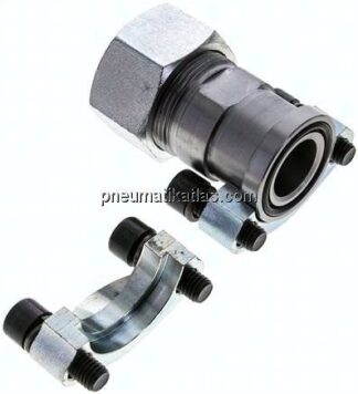 Gerade Flanschverschraubung 1"-SAE (3000 PSI), 30 S (M42x2)