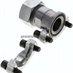 Gerade Flanschverschraubung 1-1/2"-SAE (3000 PSI), 38 S (M52x2)