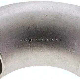 Rohrbogen Typ3, 57,0x2,9mm, 1.4541, nahtlos, EN 10253 Typ A (DIN 2605)