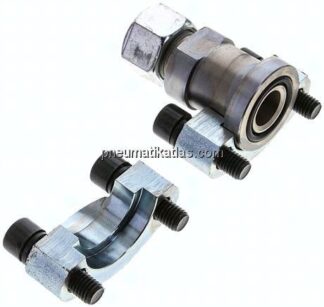Gerade Flanschverschraubung 3/4"-SAE (6000 PSI), 16 S (M24x1,5)