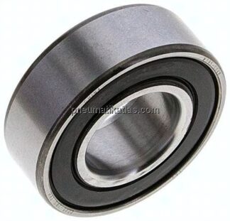Pendelkugellager zylindrisch, DIN 630, 25x52x18mm, 2RS abgedichtet (berührende Dichtungen)
