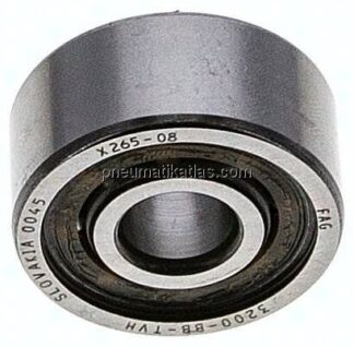 Schrägkugellager zweireihig, DIN 628, 10x30x14mm, offen