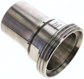 Schlauchgewindestutzen (Milchgew.) Rd 110 x 1/4"-75 (3")mm