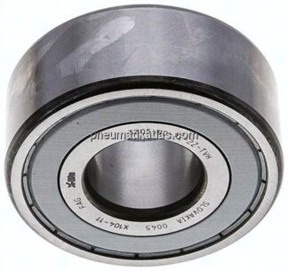 Schrägkugellager zweireihig, DIN 628, 25x62x25,4mm, 2Z geschlossen (nicht berührende Dichtscheiben)