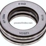 Axial Rillenkugellager, DIN 711, 20x35x10mm, ebene Auflage