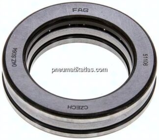 Axial Rillenkugellager, DIN 711, 30x47x11mm, ebene Auflage