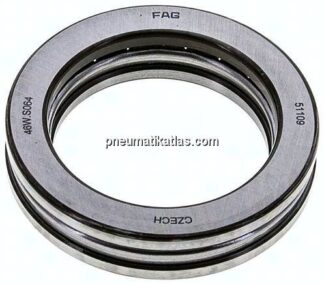 Axial Rillenkugellager, DIN 711, 45x65x14mm, ebene Auflage