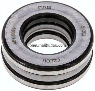 Axial Rillenkugellager, DIN 711, 15x32x12mm, ebene Auflage