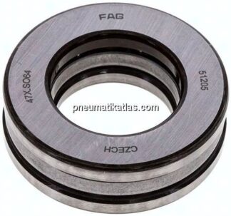 Axial Rillenkugellager, DIN 711, 25x47x15mm, ebene Auflage