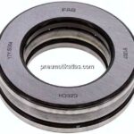Axial Rillenkugellager, DIN 711, 35x62x18mm, ebene Auflage