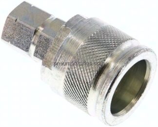 Hydraulik-Schraubkupplung, Stecker Baugr.1, G 1/4"(IG)