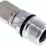 Hydraulik-Schraubkupplung, Muffe Baugr.2, G 3/8"(IG)