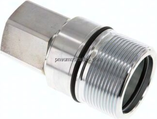 Hydraulik-Schraubkupplung, Muffe Baugr.8, G 1-1/2"(IG)