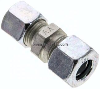 Reduzierverschraubung 12 L (M18x1,5)-10 L (M16x1,5), Stahl verzinkt