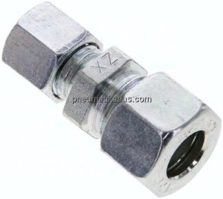 Reduzierverschraubung 12 L (M18x1,5)-8 L (M14x1,5), Stahl verzinkt