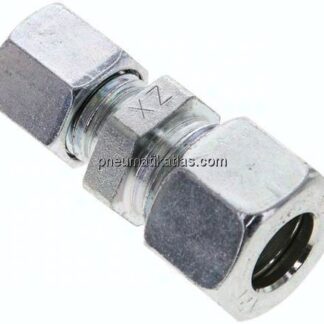 Reduzierverschraubung 12 L (M18x1,5)-8 L (M14x1,5), Stahl verzinkt