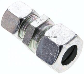 Reduzierverschraubung 15 L (M22x1,5)-12 L (M18x1,5), Stahl verzinkt