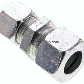 Reduzierverschraubung 15 L (M22x1,5)-12 L (M18x1,5), Stahl verzinkt