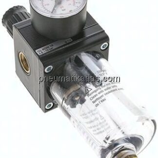 Kombi-Wartungseinheit, G 1/4", 0,5 - 10 bar, Kombi 1