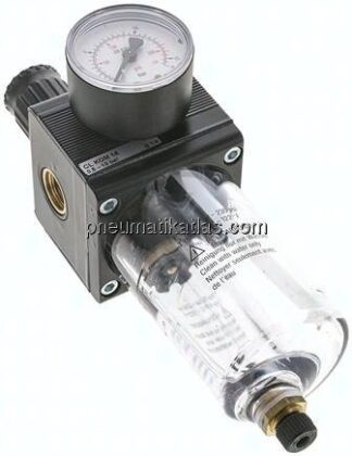 Kombi-Wartungseinheit, G 1/4", 0,5 - 10 bar, Kombi 1