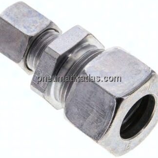 Reduzierverschraubung 15 L (M22x1,5)-8 L (M14x1,5), Stahl verzinkt