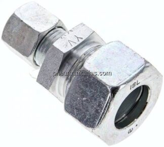 Reduzierverschraubung 18 L (M26x1,5)-10 L (M16x1,5), Stahl verzinkt