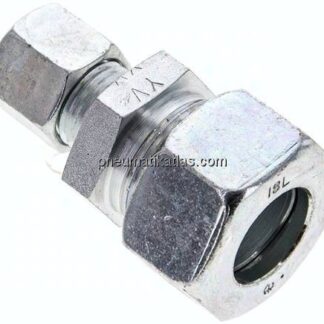 Reduzierverschraubung 18 L (M26x1,5)-10 L (M16x1,5), Stahl verzinkt