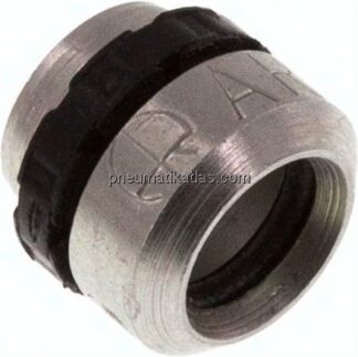 Schneidring Stahl verzinkt mit Elastomerdichtung 6 L (M12x1,5)/6 S (M14x1,5)