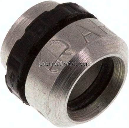 Schneidring Stahl verzinkt mit Elastomerdichtung 6 L (M12x1,5)/6 S (M14x1,5)